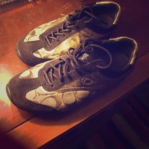 Coach shoes, size 7,