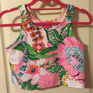 Lilly Pulitzer crop top