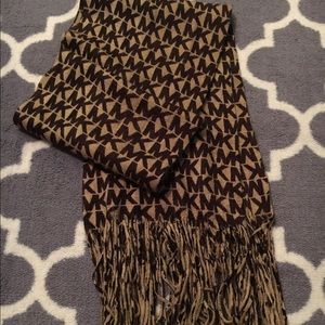 Brown and Tan MICHAEL KORS scarf