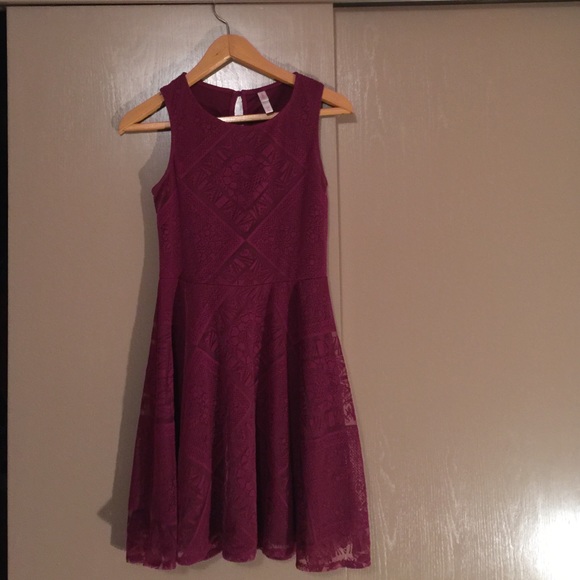 Maroon Xhilaration Dress