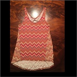 A.N.A tank top size Medium, longer in the back