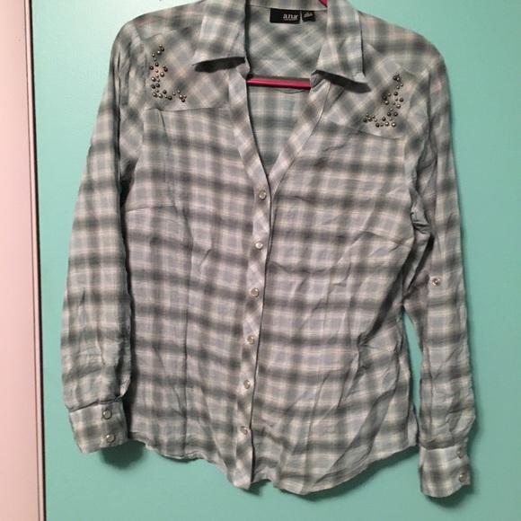Cowgirl button-down