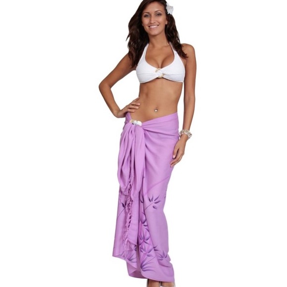 Purple Sarong & Tie