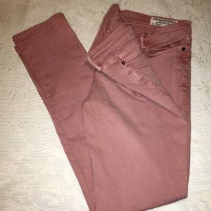 All Saints low cut skinny jeans