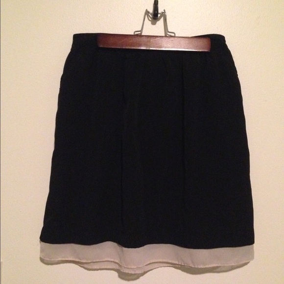 massimo skirt Black and Tan