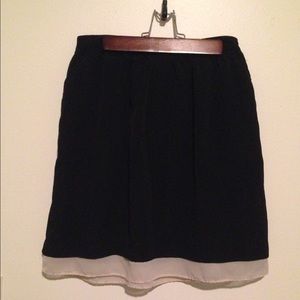 massimo skirt Black and Tan