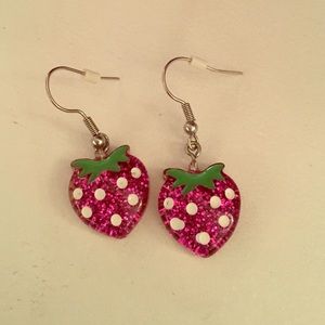 Strawberry earrings