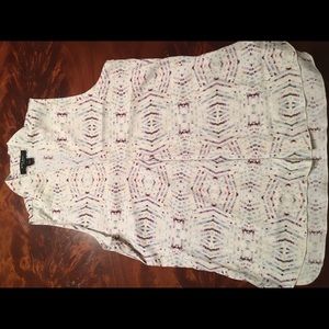 Nine West Jeans, sleeveless dress top. Size Medium