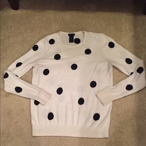 Fabulous Ann Taylor Polkadot Sweater