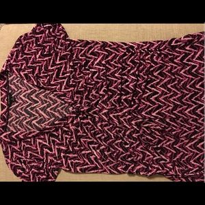 Nine West tie neck top size Small