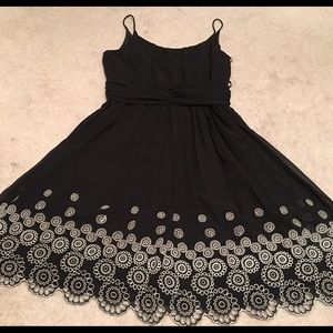 NBW: Eliza J New York - Black and White Sundress