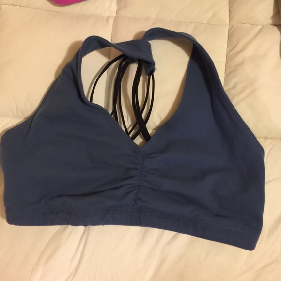Strappy yoga top