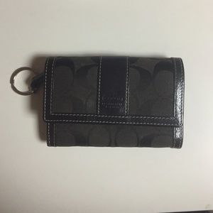 Coach change wristlet