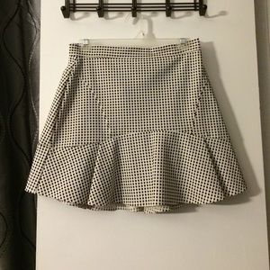 Black and White Skirt