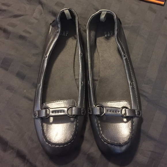 Gap Silver Loafers