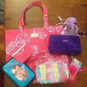 Bundle Estée Lauder, Lancôme, Benefit makeup cases