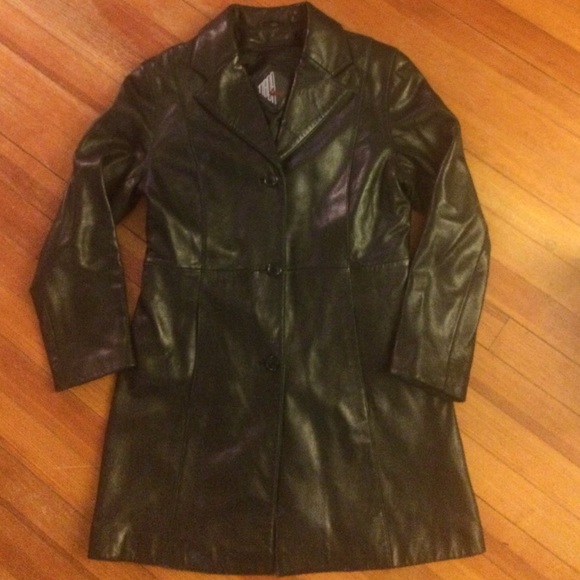 Leather coat - like butter!