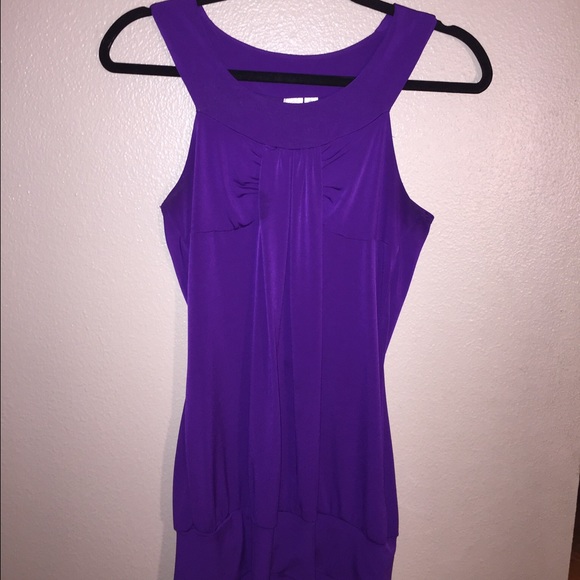 Purple tank top