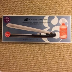 T3 flat iron and bumble and bumble hair oil set