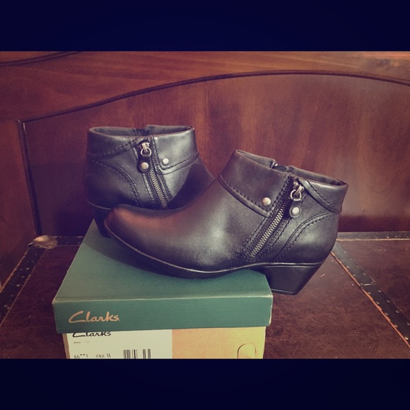 Clarks booties