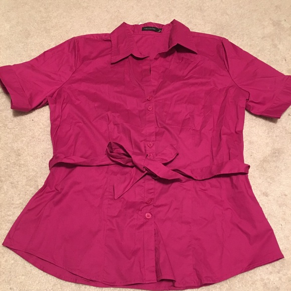 NBW: Fuschia Pink Shirt with Belt