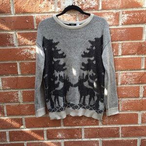 Urban Outfitters Christmas Reindeer Sweater