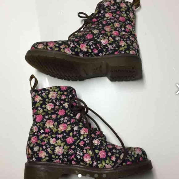 Floral Doc Martens