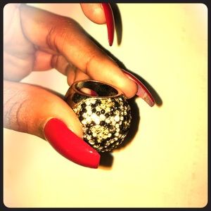 Cute bling ring accessory