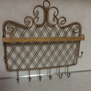 Earring and necklace hanger