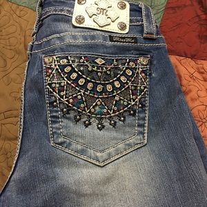 Miss me crop capris like new