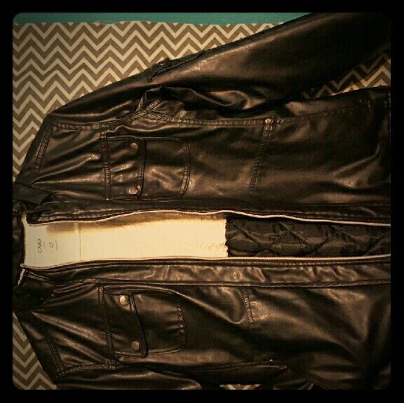 Leather jacket