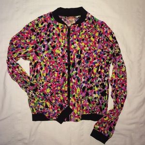 Multi colored jacket