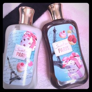 BBW lotion and shower gel
