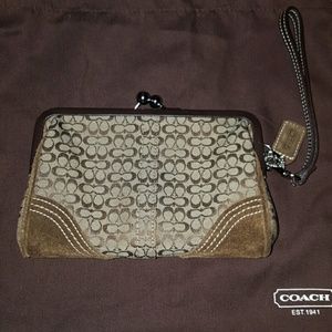 Coach wristlet