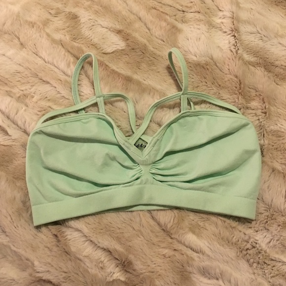 LF mint bandeau top