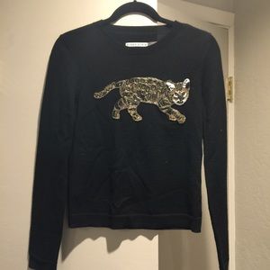 Alice + Olivia Beaded Bengal Sweater
