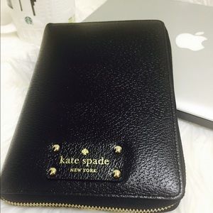 New Black Kate Spade Planner 2016