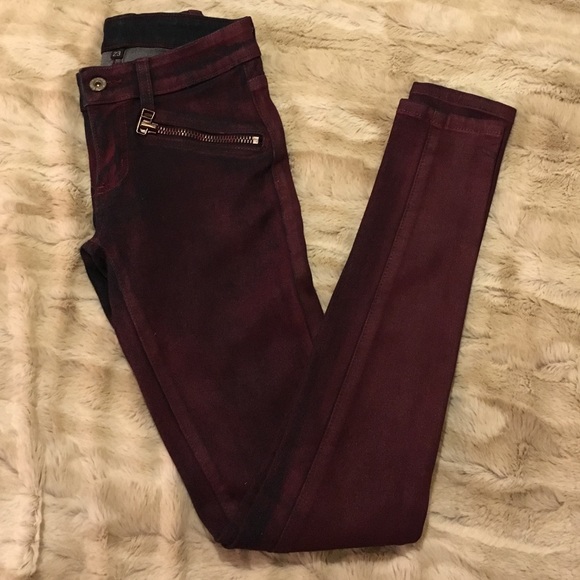 LF- Carmar size 23 wax denim red