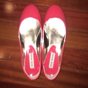 NEW Dark Pink Steve Madden Flats
