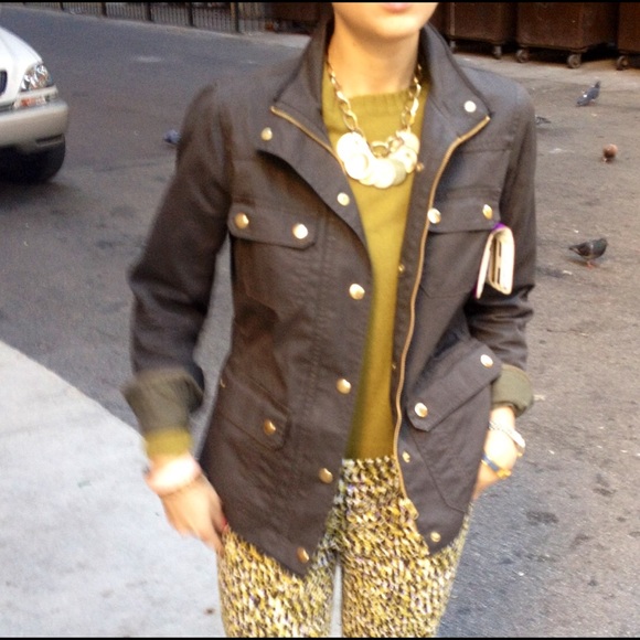 Jcrew Relaxed Boyfriend Field / Army Jacket XS