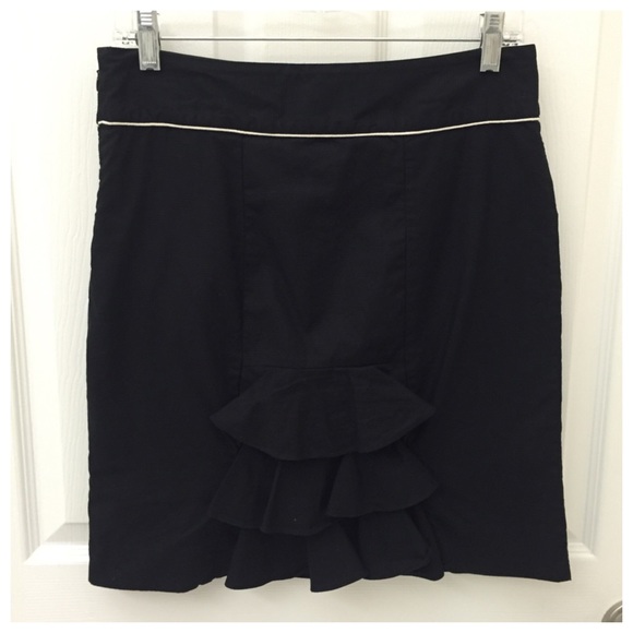 Anthropologie Floreat Eureka! Skirt Ruffle Back