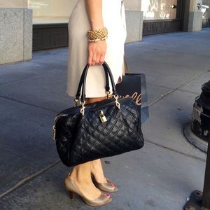 Marc Jacobs Collection Quilted Westside Boston Bag