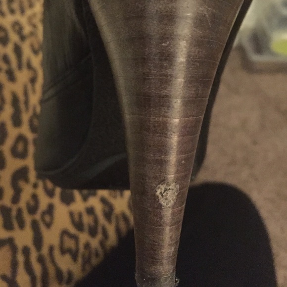 Coach Aliza Leather Ankle Boots Size 8.5 - Picture 4 of 4