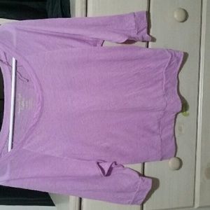 Purple American eagle shirt