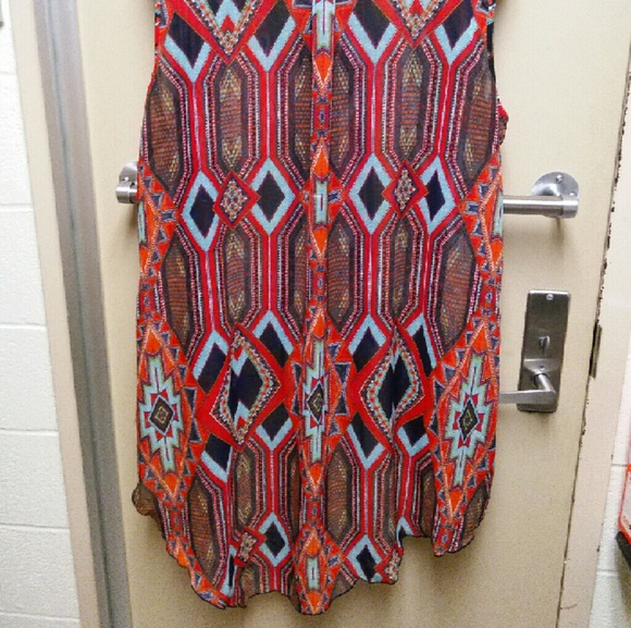 High-Low Sheer Button Down - Picture 4 of 4