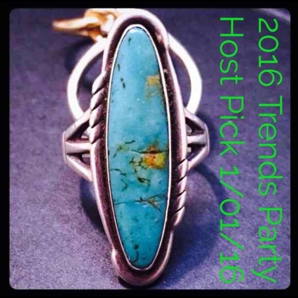 Vintage Jewelry - 🎀Navajo Vintage Turquoise Sterling Silver Ring🎀