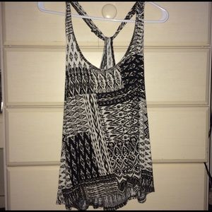 snazzy patterned tank