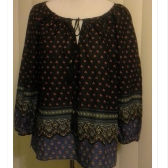 Folkloric Peasant Blouse