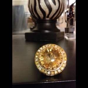 Lauren Adams Yellow cocktail ring