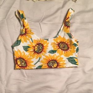 American Apparel crop top Small but seems like xs